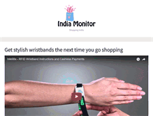 Tablet Screenshot of indiamonitor.com